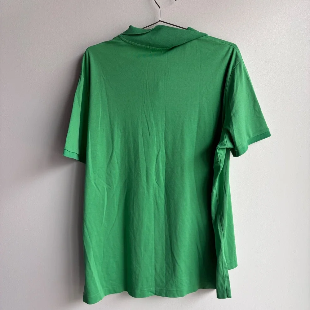 Polo Ralph Lauren Mens XL Green Pima Soft Touch Short Sleeve Polo Shirt